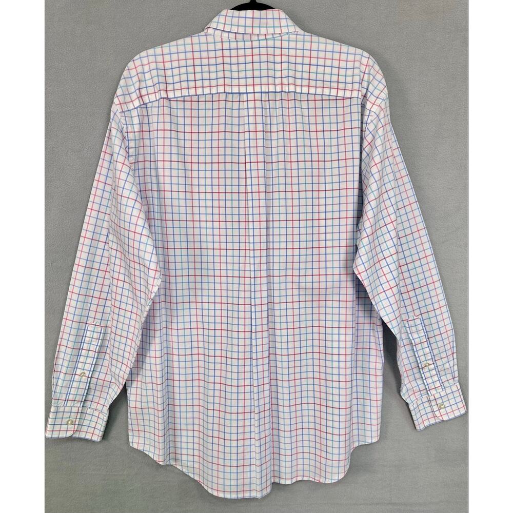 Vineyard Vines Classic Fit Murray Button Up White Multi Color Check Size Large - Picture 3 of 11